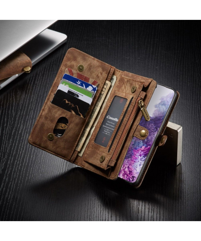 CASEME - Housse Samsung Galaxy S20 avec coque magnétique