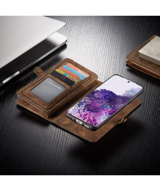 CASEME - Housse Samsung Galaxy S20 avec coque magnétique
