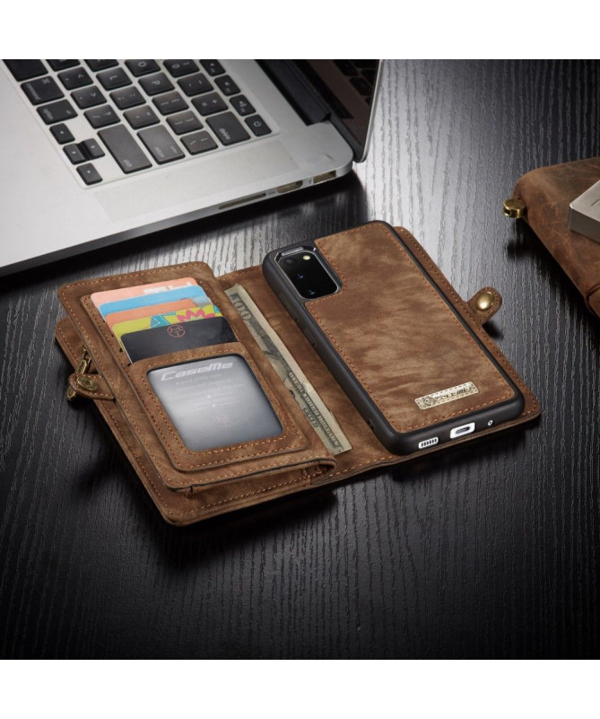 CASEME - Housse Samsung Galaxy S20 avec coque magnétique