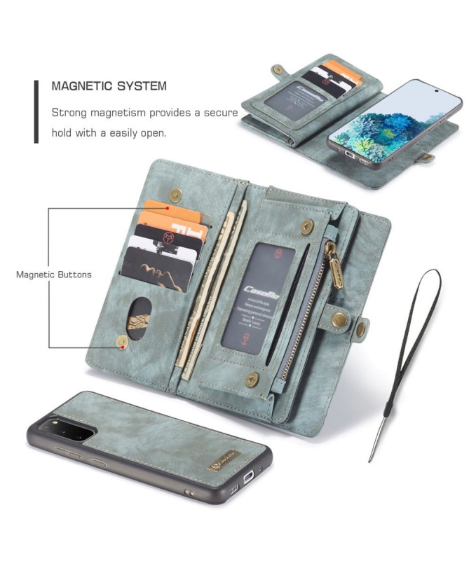 CASEME - Housse Samsung Galaxy S20 avec coque magnétique