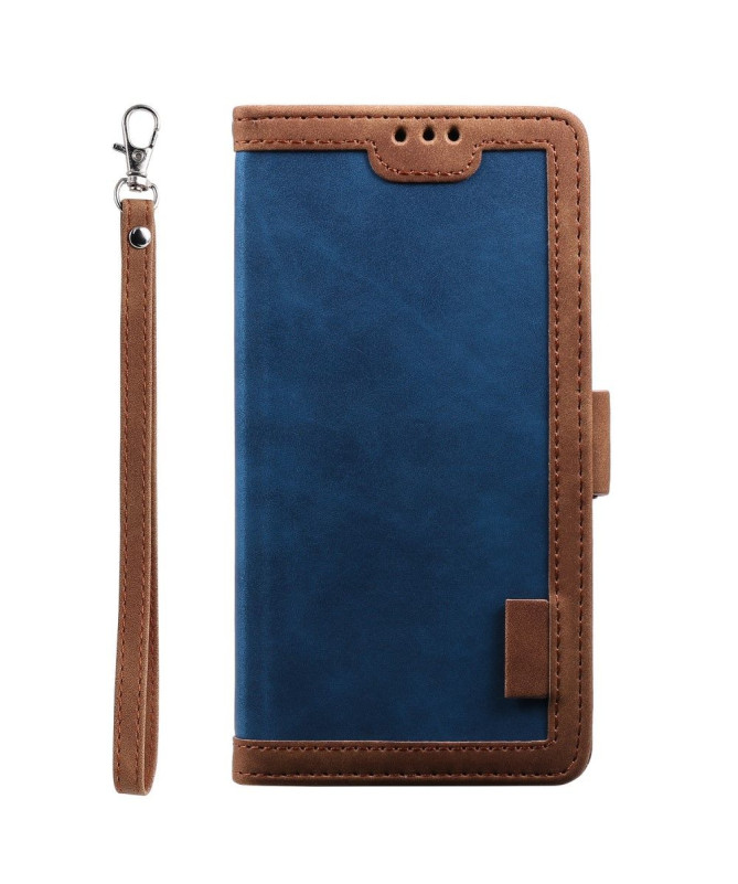 Housse Samsung Galaxy S20 Vintage Pocket avec lanière
