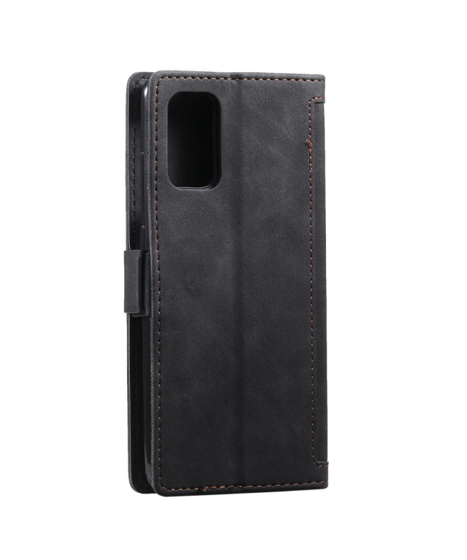 Housse Samsung Galaxy S20 Vintage Pocket avec lanière