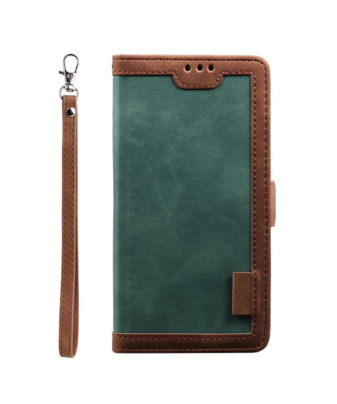 Housse Samsung Galaxy S20 Vintage Pocket avec lanière