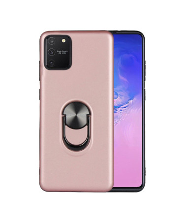 Coque Samsung Galaxy S10 Lite effet mat avec support au dos