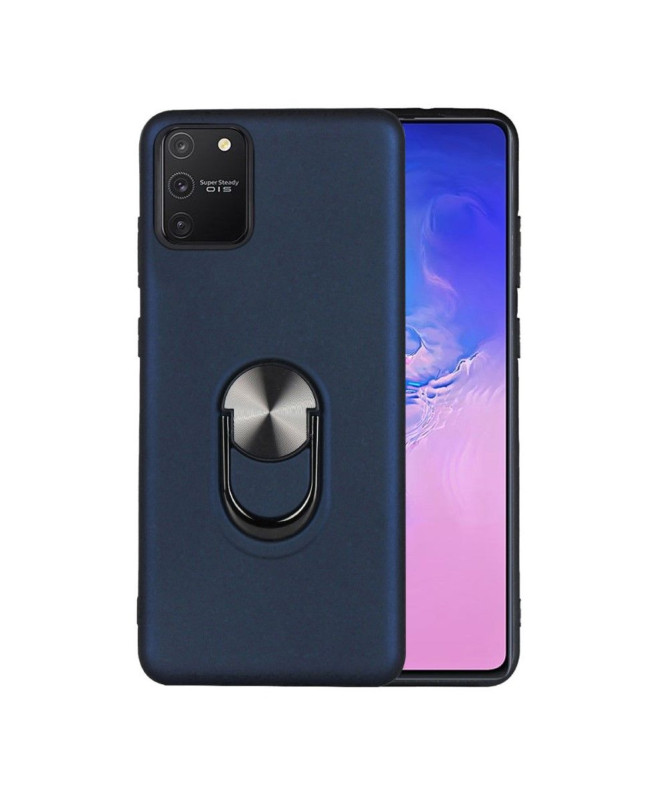 Coque Samsung Galaxy S10 Lite effet mat avec support au dos