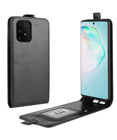 Housse Samsung Galaxy S10 Lite simili cuir avec rabat verticale