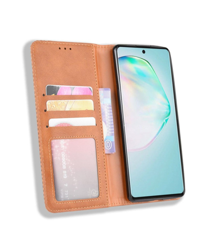 Housse Samsung Galaxy S10 Lite Le Cirénius Style Cuir