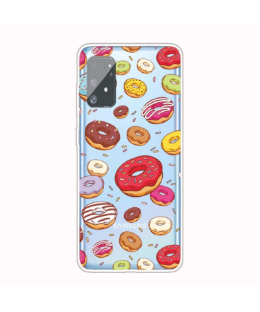 Coque Samsung Galaxy S10 Lite Transparente Donuts