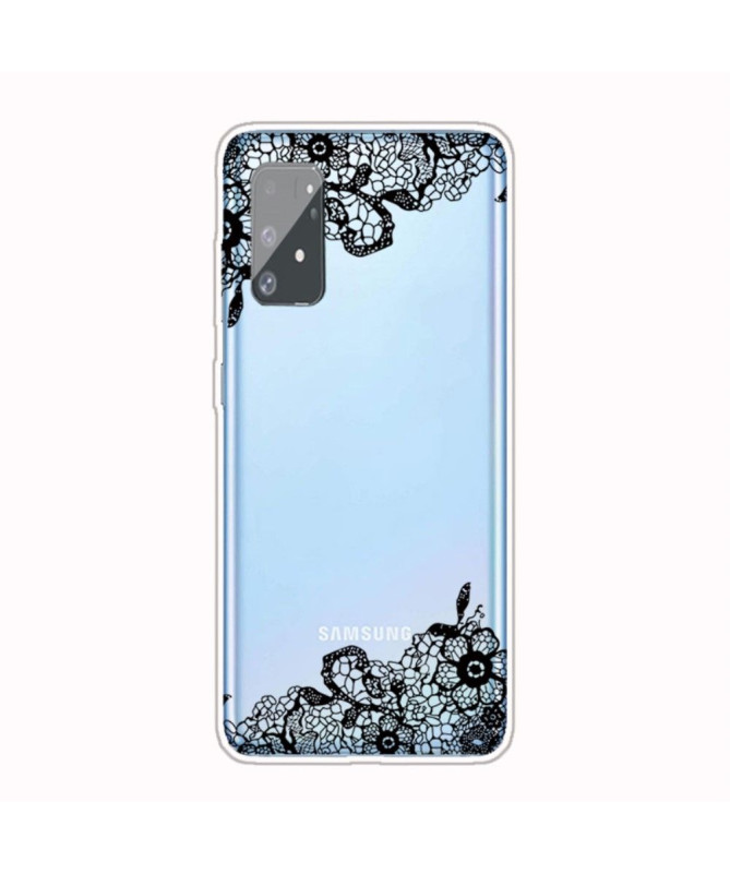 Coque Samsung Galaxy S10 Lite fleur dentelle