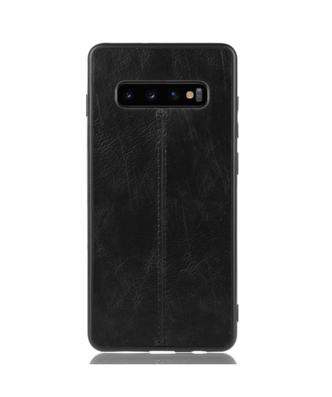 Coque Samsung Galaxy S10 Plus Effet Cuir