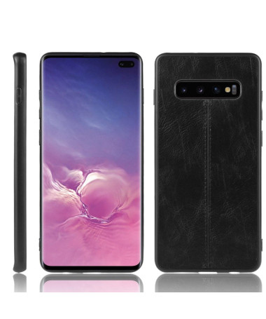 Coque Samsung Galaxy S10 Plus Effet Cuir