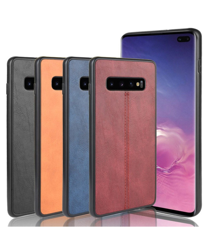 Coque Samsung Galaxy S10 Plus Effet Cuir