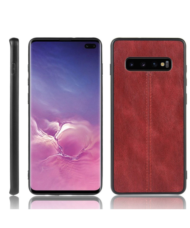 Coque Samsung Galaxy S10 Plus Effet Cuir