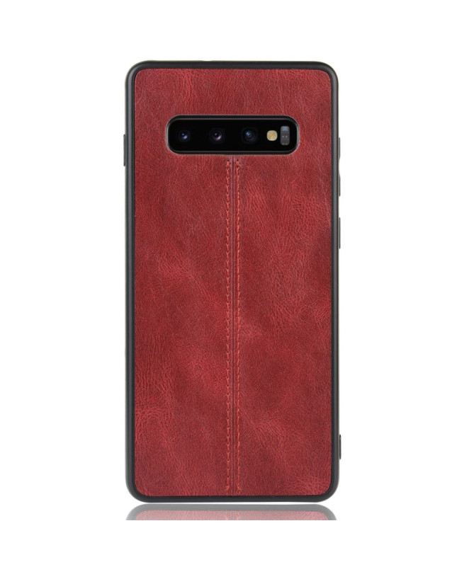 Coque Samsung Galaxy S10 Plus Effet Cuir