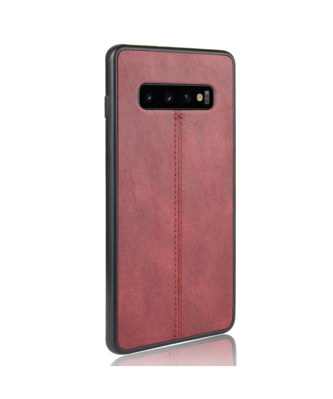 Coque Samsung Galaxy S10 Plus Effet Cuir