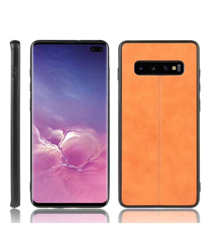 Coque Samsung Galaxy S10 Plus Effet Cuir