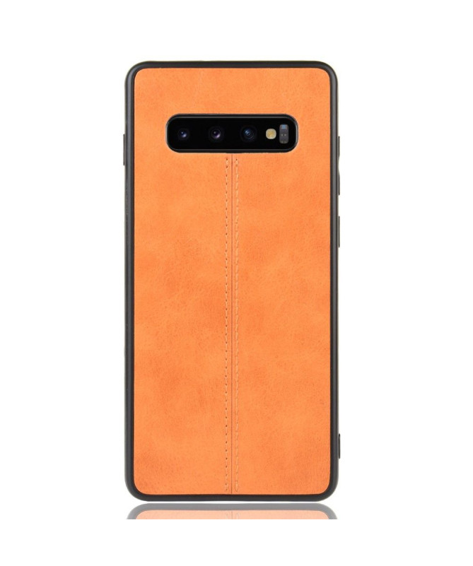 Coque Samsung Galaxy S10 Plus Effet Cuir