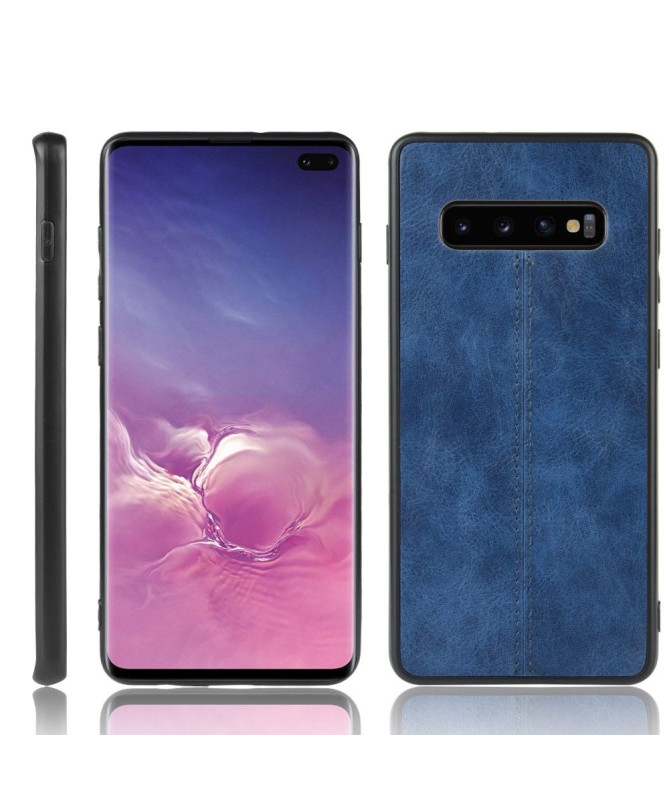 Coque Samsung Galaxy S10 Plus Effet Cuir