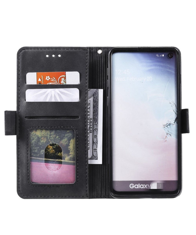 Housse Samsung Galaxy S10 Plus Vintage Pocket