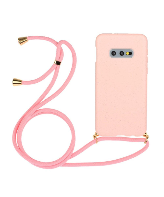 Coque avec cordon bandoulière pour Samsung Galaxy S10e