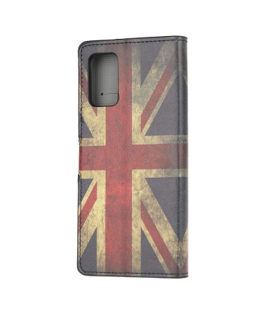 Housse Samsung Galaxy S20 FE drapeau anglais vintage