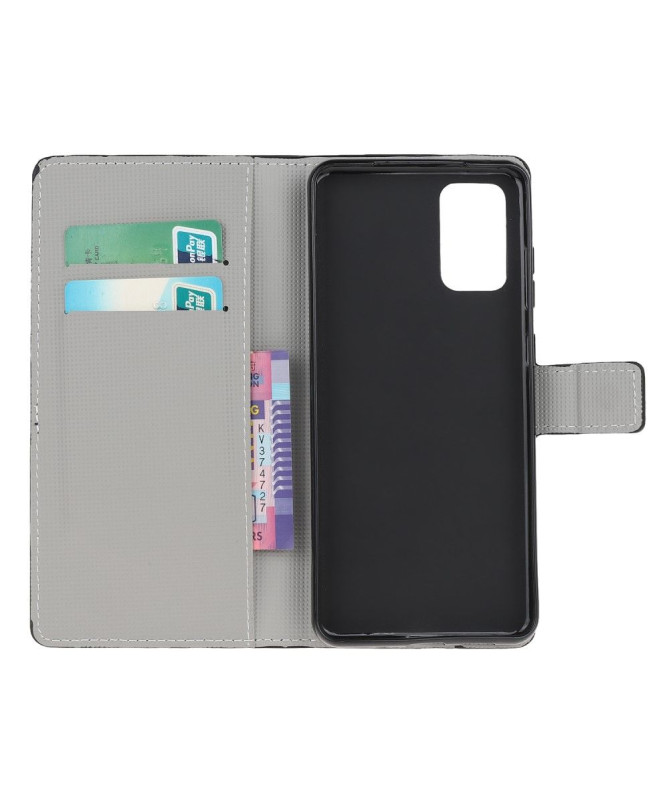 Housse Samsung Galaxy S20 FE drapeau anglais vintage