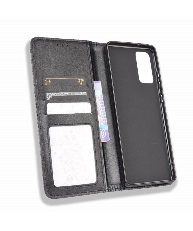 Housse Samsung Galaxy S20 FE Le Cirénius Style Cuir