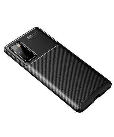 Coque effet fibre de carbone pour Samsung Galaxy S20 FE