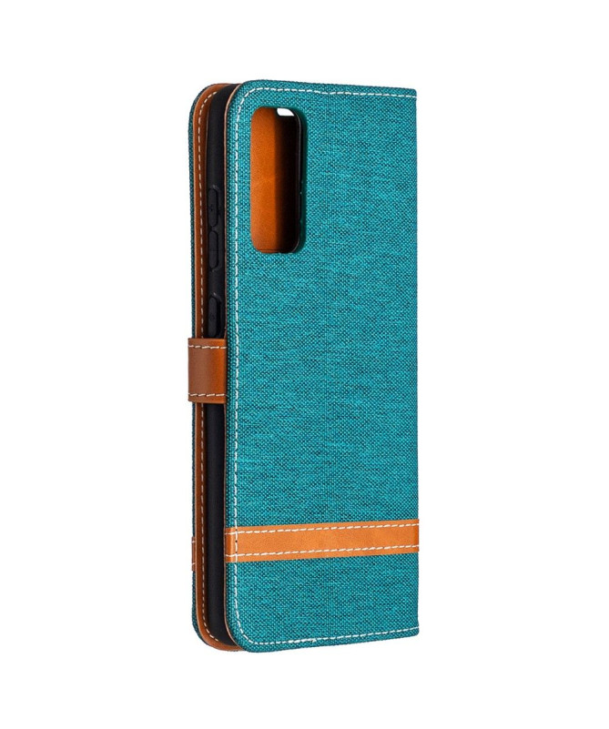 Housse Samsung Galaxy S20 FE revêtement tissu