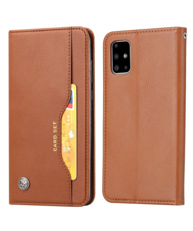 Housse Samsung Galaxy S20 FE simili cuir stand porte cartes