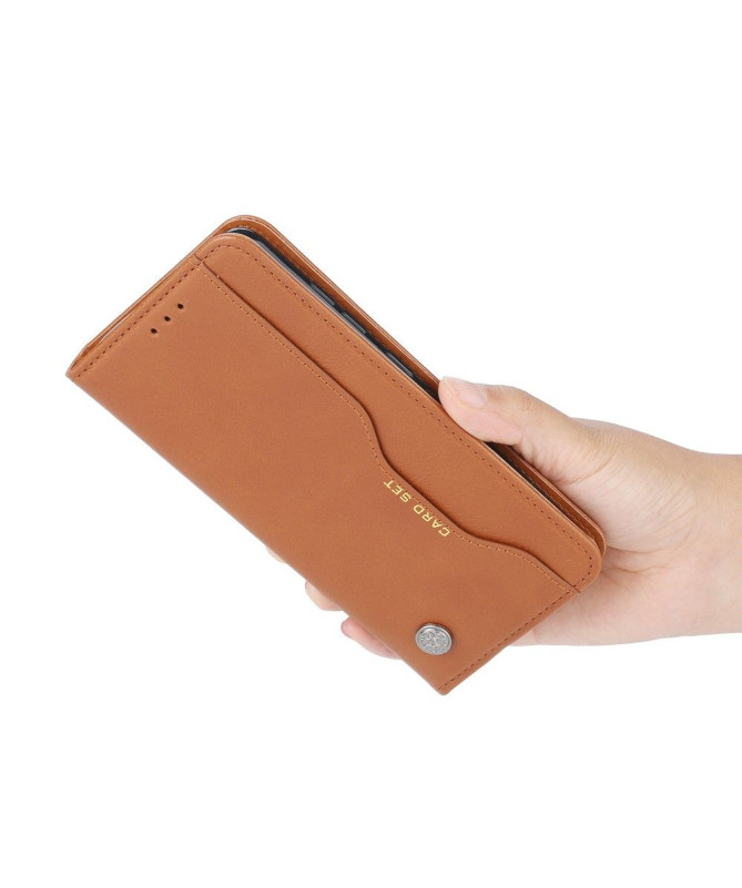 Housse Samsung Galaxy S20 FE simili cuir stand porte cartes