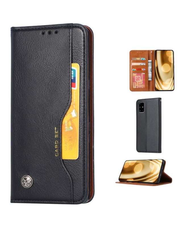 Housse Samsung Galaxy S20 FE simili cuir stand porte cartes