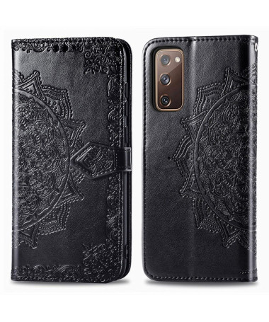 Housse Samsung Galaxy S20 FE Mandala Porte Cartes