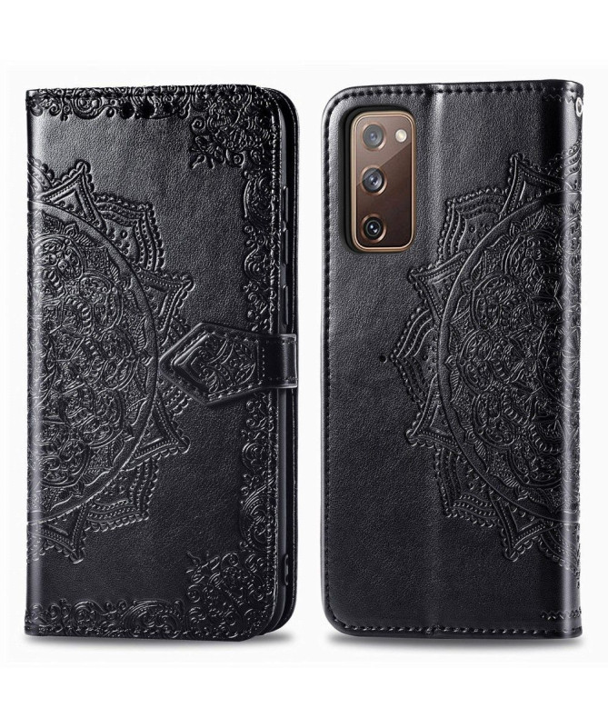 Housse Samsung Galaxy S20 FE Mandala Porte Cartes