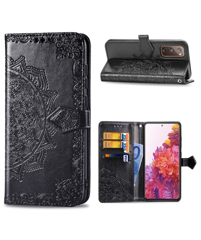 Housse Samsung Galaxy S20 FE Mandala Porte Cartes