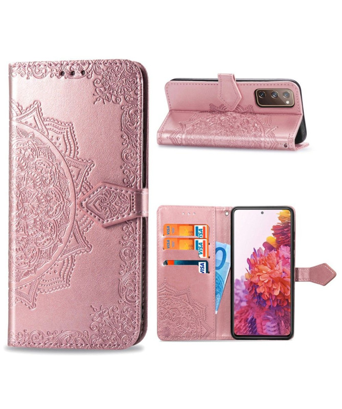 Housse Samsung Galaxy S20 FE Mandala Porte Cartes