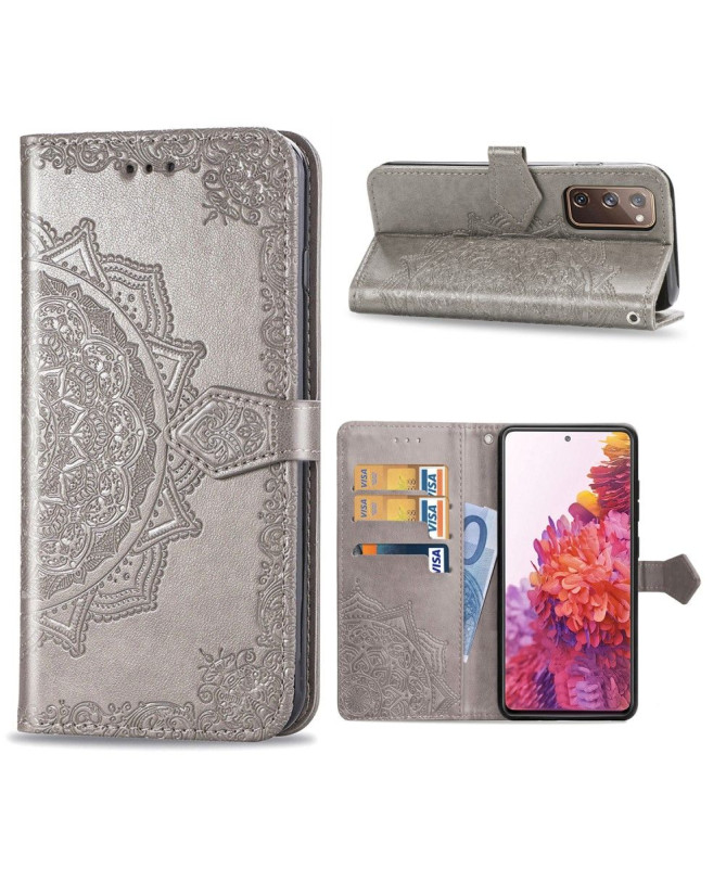 Housse Samsung Galaxy S20 FE Mandala Porte Cartes