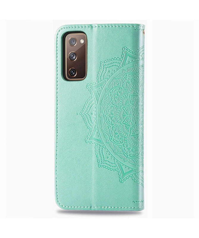 Housse Samsung Galaxy S20 FE Mandala Porte Cartes