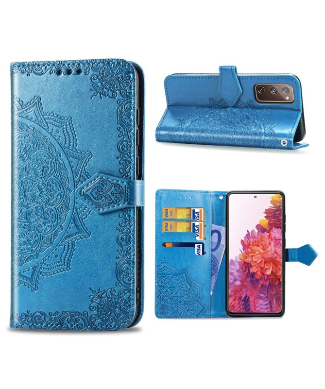 Housse Samsung Galaxy S20 FE Mandala Porte Cartes