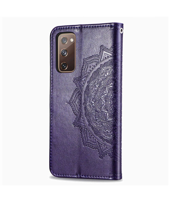 Housse Samsung Galaxy S20 FE Mandala Porte Cartes