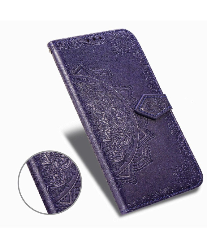 Housse Samsung Galaxy S20 FE Mandala Porte Cartes