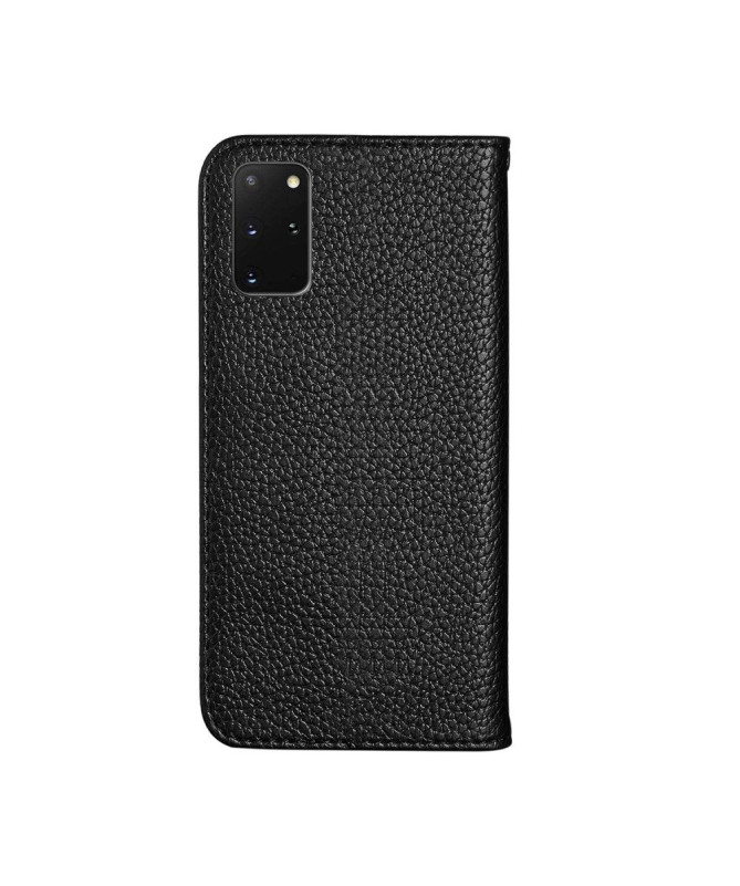 Flip cover Samsung Galaxy S20 Plus simili cuir grainé