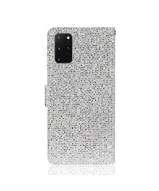 Housse Samsung Galaxy S20 Plus Glitter Porte Cartes