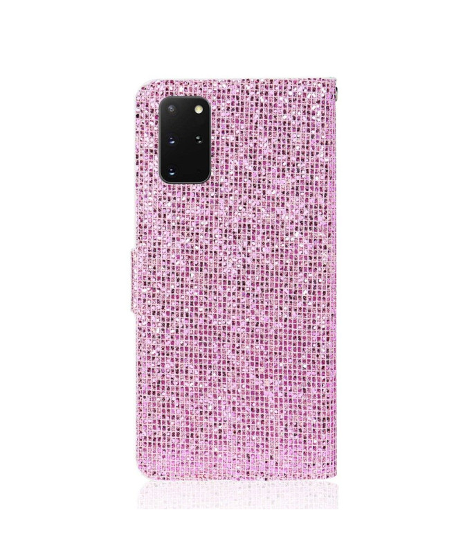 Housse Samsung Galaxy S20 Plus Glitter Porte Cartes