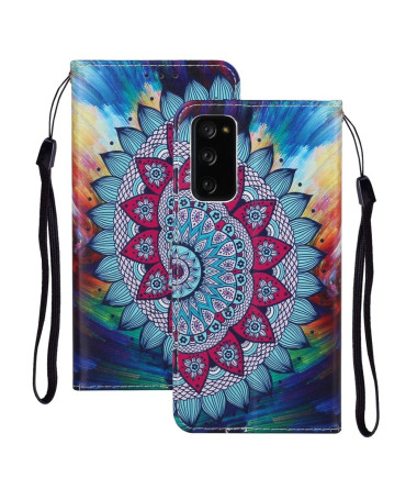 Housse Samsung Galaxy S20 FE Mandala Fleur