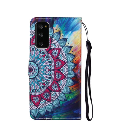 Housse Samsung Galaxy S20 FE Mandala Fleur