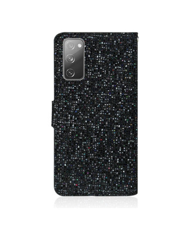 Housse Samsung Galaxy S20 FE Glitter Porte Cartes