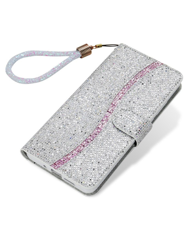 Housse Samsung Galaxy S20 FE Glitter Porte Cartes