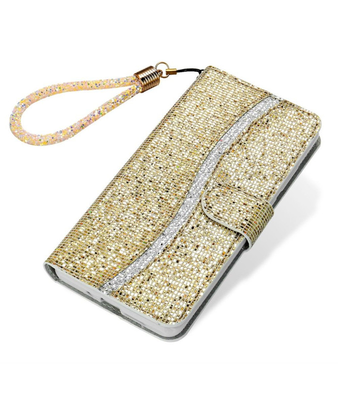 Housse Samsung Galaxy S20 FE Glitter Porte Cartes