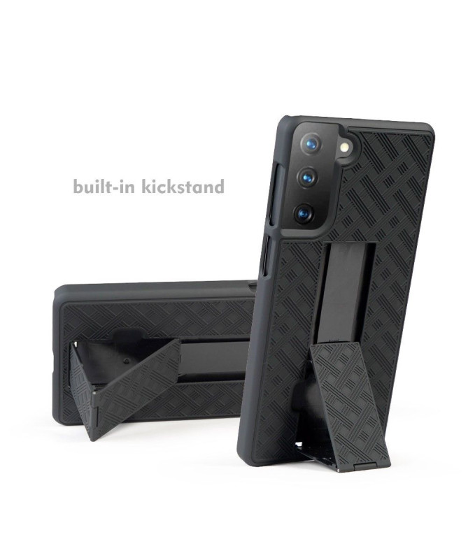 Coque Samsung Galaxy S21 Plus intégrale avec clip ceinture